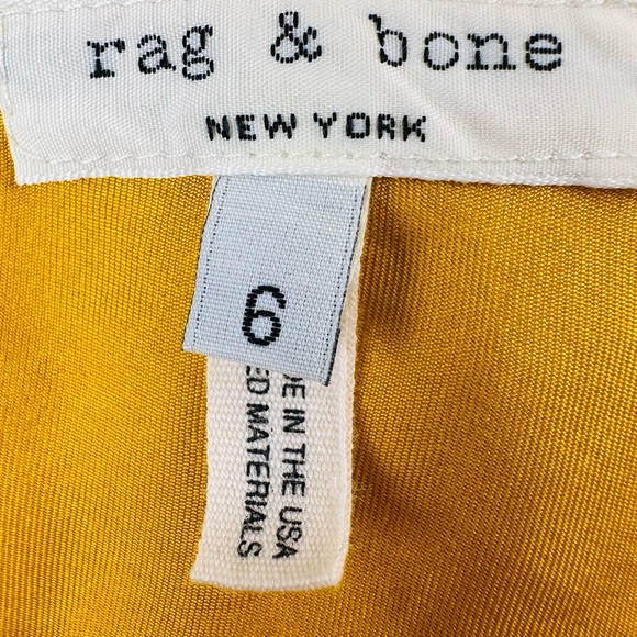 Rag & Bone Cove Sleeveless Silk Scoopback Old Gold Camisole Tank Top MSRP $295 - Picture 10 of 12